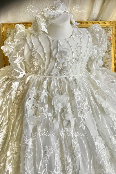Grace  - Heirloom Christening Gown