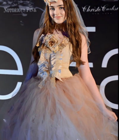 Bridal Tulle Skirt and Corset - Amy