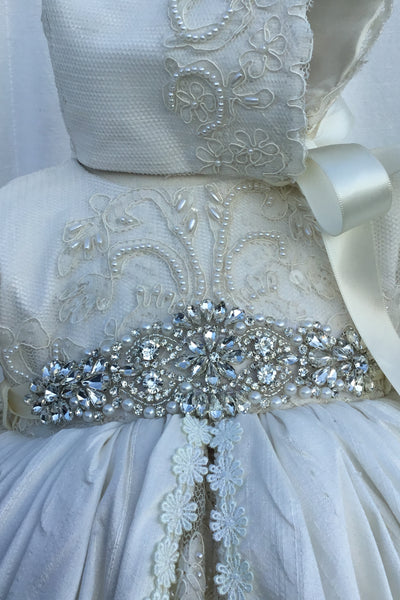 Casandra Gown  - Heirloom Christening Gown
