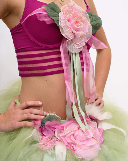 Hire Tulle Skirt and Bra Top - Katrina
