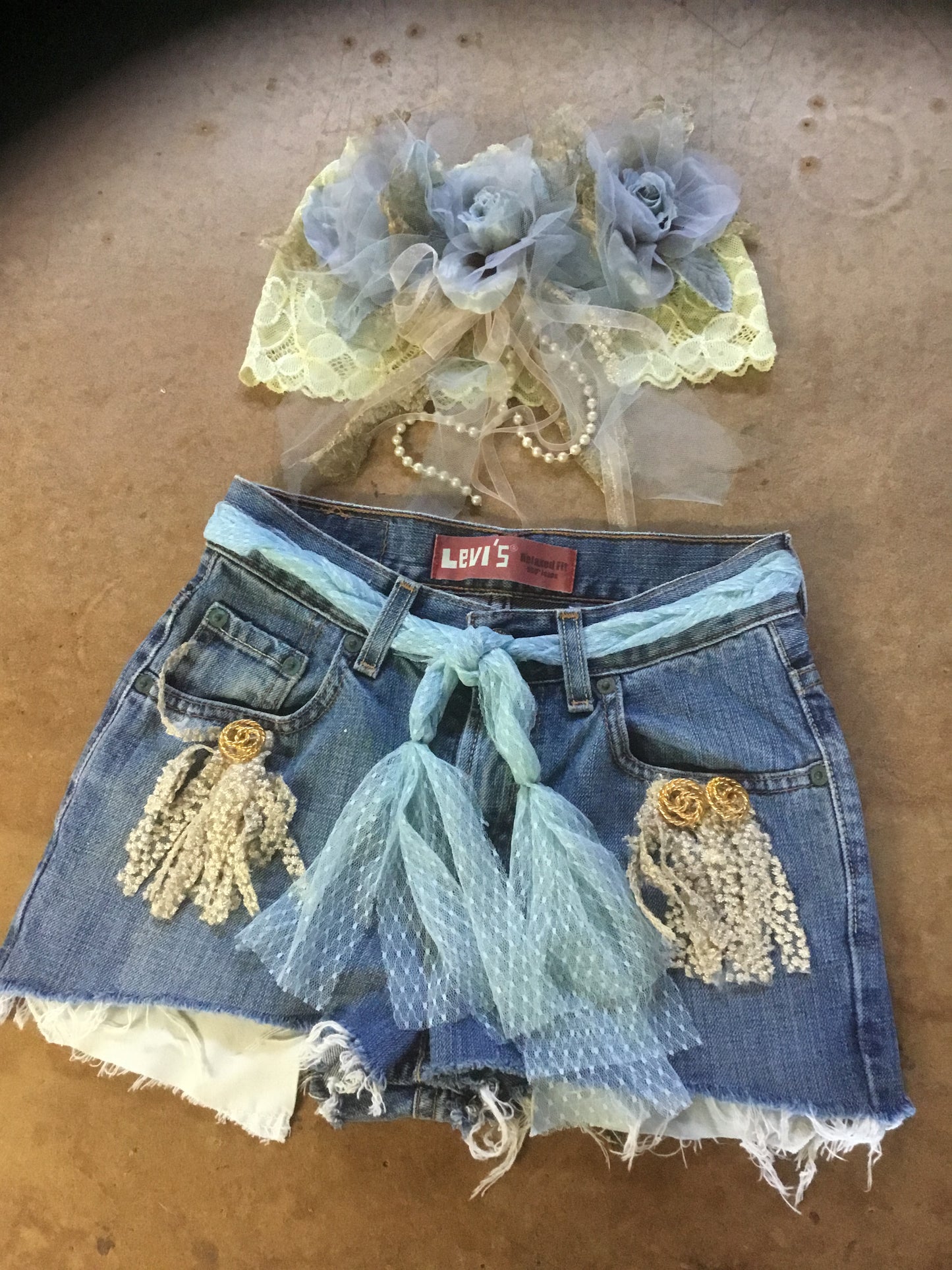 Girls Floral Lace Top - Nicole