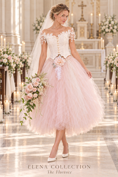THE FLORENCE
Couture Two-Piece Bridal Ensemble