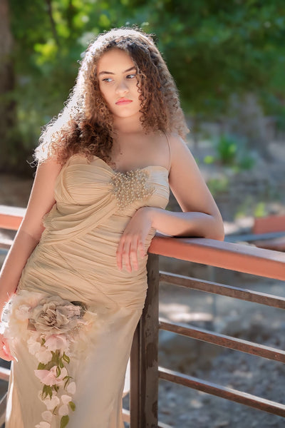Wedding Silk Dress - Alma