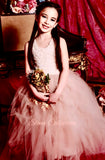 Blush Tutu Dress - Flower Girl - Liz