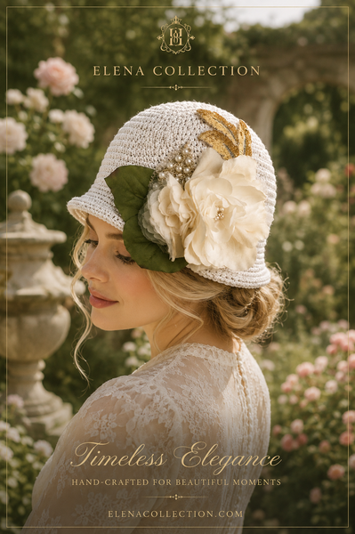 The Golden Garden Cloche Hat