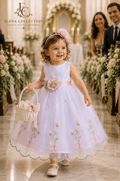 The Liz | Organza Baby Dress