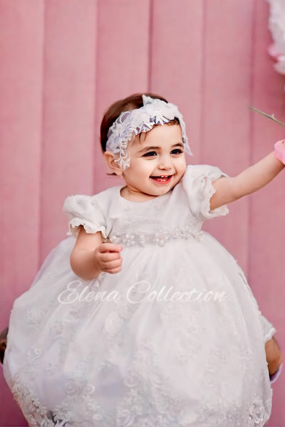 Viviana  - Heirloom Christening Gown