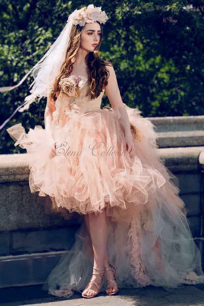 Bridal Tulle Skirt and Corset - Amy