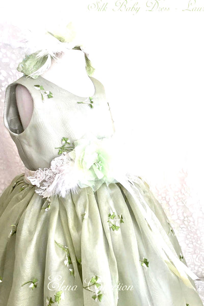 Laura - Silk Organza Baby Dress