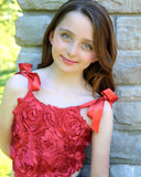 Girls Roses Top - Ellie
