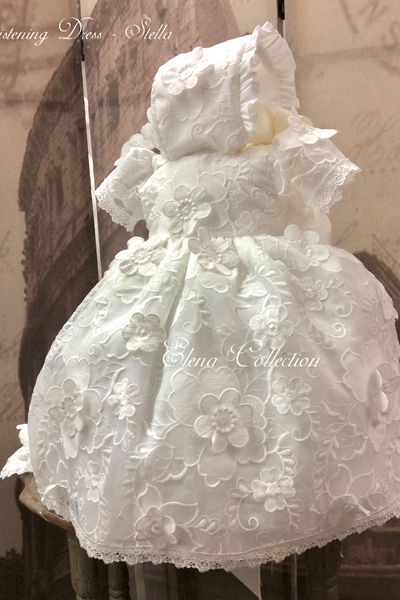 Stella  - Heirloom Christening Gown