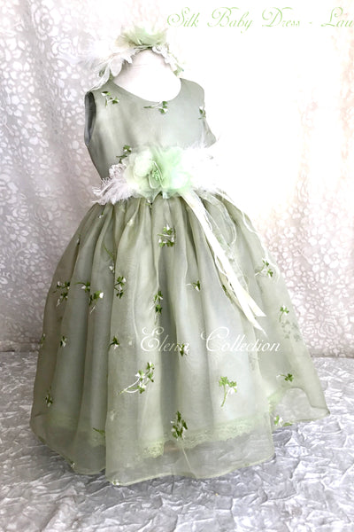 Laura - Silk Organza Baby Dress
