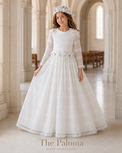 THE PALOMA FIRST COMMUNION DRESS