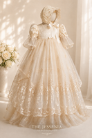 The Jessenia  - Heirloom Christening Gown