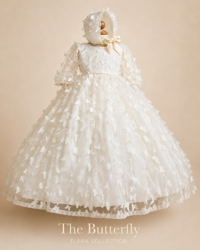 The Butterfly  - Heirloom Christening Gown