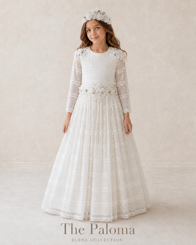 THE PALOMA FIRST COMMUNION DRESS