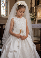 The Seraphina Communion Gown & Veil