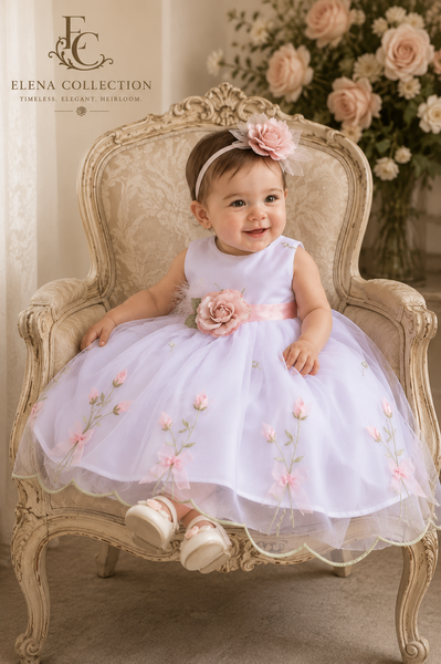 The Liz | Organza Baby Dress