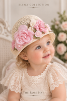 The Rose Hat — Newborn Couture Hat