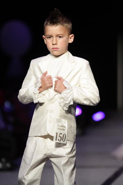 Boy Silk Suit 2pc - Victor 2t 3t 4t