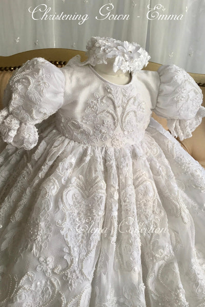 Emma - Toddler Christening Couture Dress
