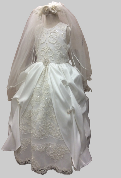 The Seraphina Communion Gown & Veil