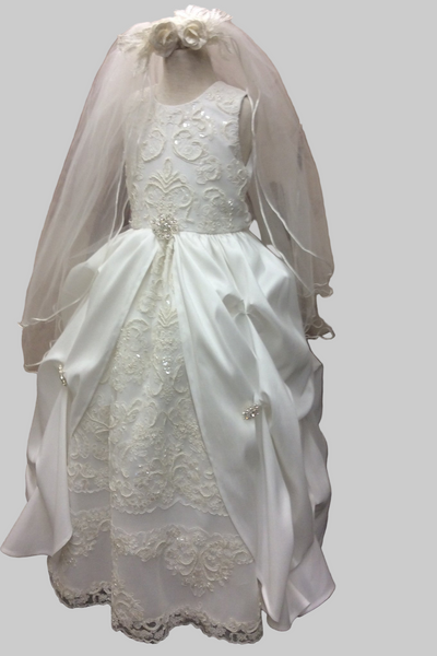 The Seraphina Communion Gown & Veil