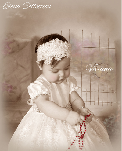 Victoria Gown  - Heirloom Christening Gown