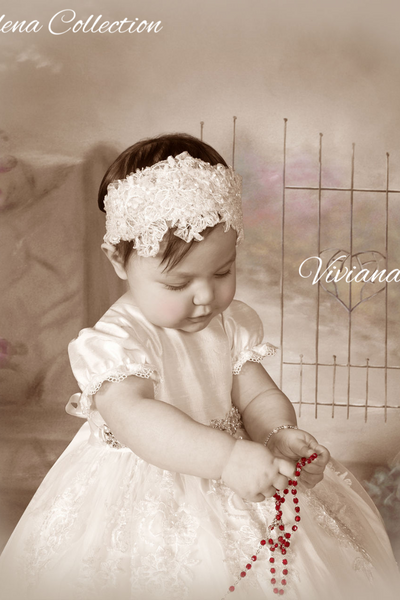 Victoria Gown  - Heirloom Christening Gown