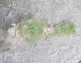 Silk Green  Baby Dress- Laura