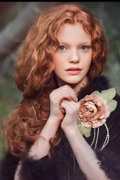 Brown Cape - Capelet - Elsa