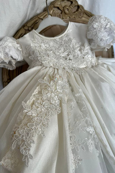 Gabriella Gown  - Heirloom Christening Gown
