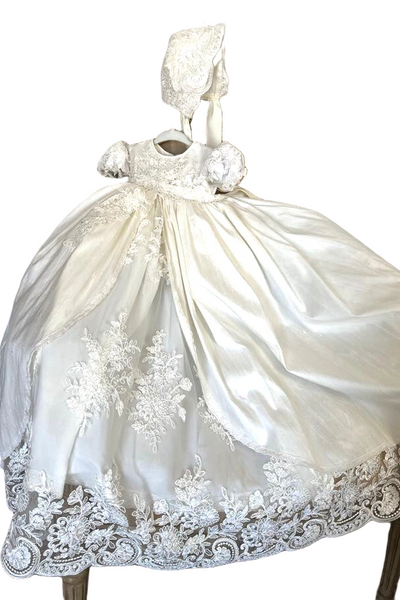 Gabriella Gown  - Heirloom Christening Gown
