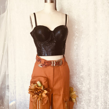 Floral Cargo Pants - Erika