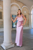 Satin Maxi Dress - Patina