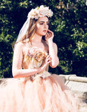 Bridal Tulle Skirt and Corset - Amy