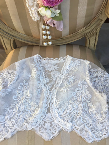 Christening Lace Dress - Dalia