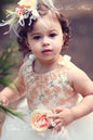 Flower Girl Tulle Dress - Honey