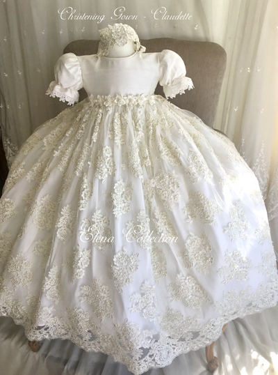 Claudette  - Heirloom Christening Gown