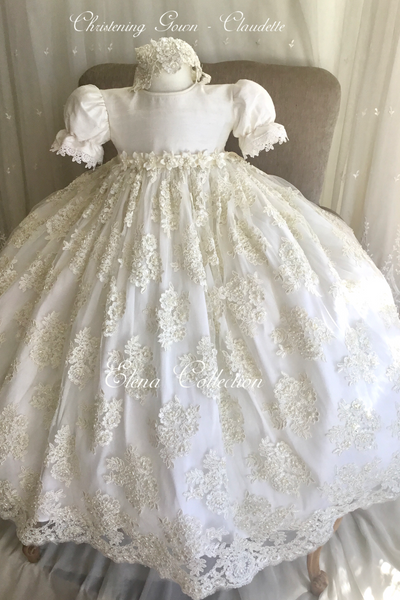 Claudette  - Heirloom Christening Gown