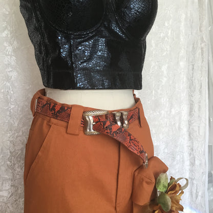 Floral Cargo Pants - Erika