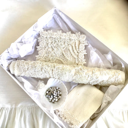Lace Christening Gown - Aida
