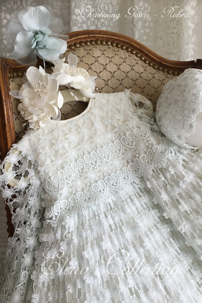 Robert - Baptism Gown  - Heirloom Christening Gown