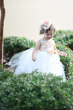 Flower Girl Tulle Dress - Honey