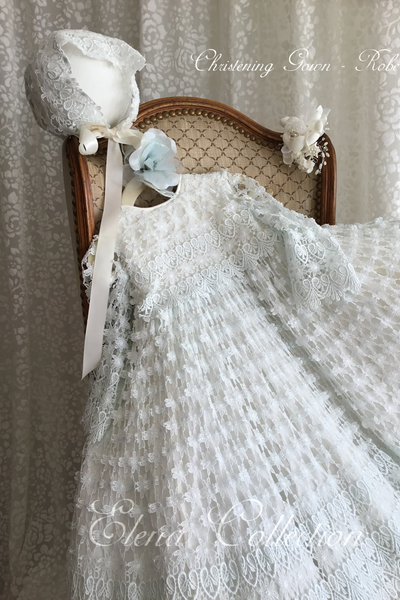 Robert - Baptism Gown  - Heirloom Christening Gown