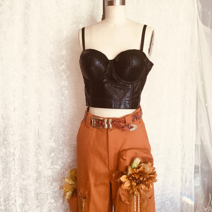 Floral Cargo Pants - Erika