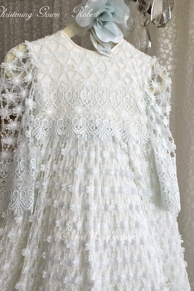 Robert - Baptism Gown  - Heirloom Christening Gown