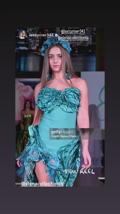 Aqua Dress Runway 2024 - Lex