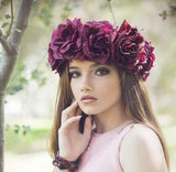 Head Piece- Flower crown - Edith