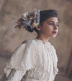 Winter Ivory Faux Fur Dress - Natasha
